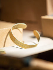 ミリタリー刻印 C型バングル