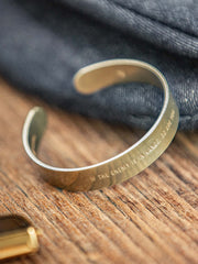 ミリタリー刻印 C型バングル