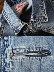 デトロイトスタイル ヘビーウォッシュ デニム ワークジャケット J97 ヴィンテージモデル