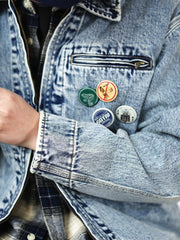 デトロイトスタイル ヘビーウォッシュ デニム ワークジャケット J97 ヴィンテージモデル