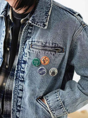 デトロイトスタイル ヘビーウォッシュ デニム ワークジャケット J97 ヴィンテージモデル