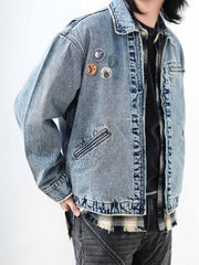 デトロイトスタイル ヘビーウォッシュ デニム ワークジャケット J97 ヴィンテージモデル