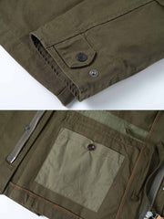 スタンドカラー コットンM-65ジャケット