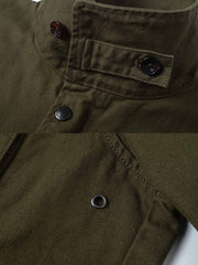 スタンドカラー コットンM-65ジャケット