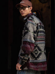 エスキモー族 民族風起毛ジャケット