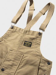 ネイビー デッキ オーバーオール