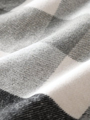 ウール混 チェック柄 ヘビーウェイト 長袖シャツ