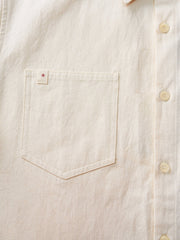 コットン シェルカラー ロン グ スリーブ レトロ シャツ