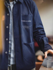 マルチポケット 刺繍入りジャケット