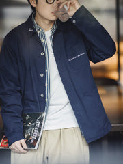 マルチポケット 刺繍入りジャケット