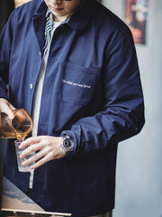 マルチポケット 刺繍入りジャケット