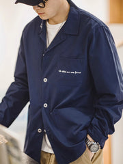 マルチポケット 刺繍入りジャケット