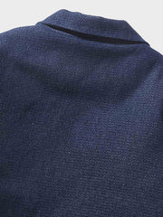 伝統+現代 デニム中綿 はんてん