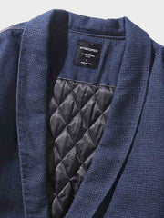 伝統+現代 デニム中綿 はんてん