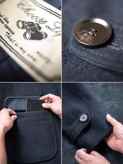 ウール ロングコート