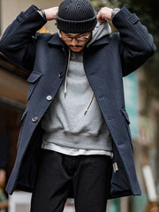 ウール ロングコート