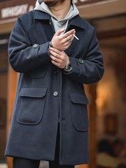 ウール ロングコート