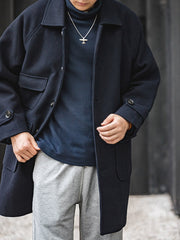 ウール ロングコート