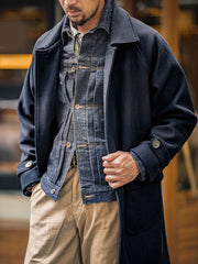 ウール ロングコート