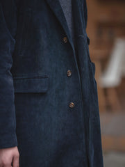 コーデュロイ ロングコート