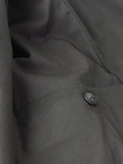 バルマーケン コーデュロイ シングル トレンチコート