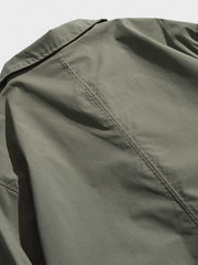 中丈 アーミーグリーントレンチコート