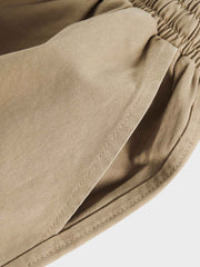 マルチポケット 膝タックカーゴパンツ