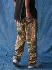 カモフラージュ エイジングコットン カーゴパンツ