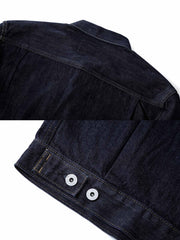 ウォッシュ 赤耳デニムジャケット