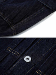 ウォッシュ 赤耳デニムジャケット