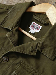 ミリタリーグリーン ワークジャケット