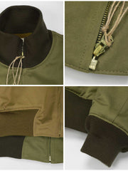 スタンドカラー タンカージャケット