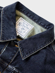 職人手作り ウォッシュデニム ジャケット