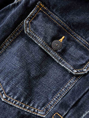 職人手作り ウォッシュデニム ジャケット