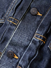 職人手作り ウォッシュデニム ジャケット