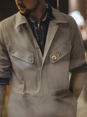 ワークスタイル オールジーンズ つなぎ