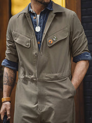 ワークスタイル オールジーンズ つなぎ