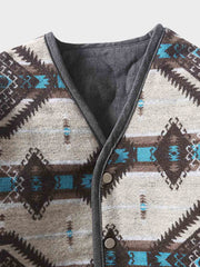 リバーシブル仕様 民族風ジャケット