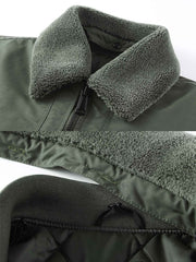 襟取り外し可 フライトジャケット