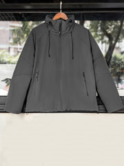 スタンドカラー 中綿ジャケット