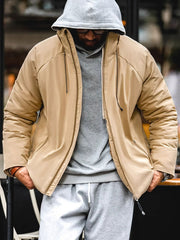 スタンドカラー 中綿ジャケット