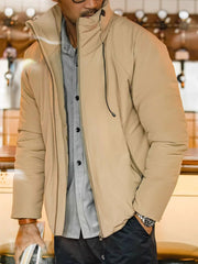 スタンドカラー 中綿ジャケット