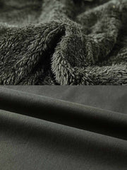 フード付き 裏ボア フリース ジャケット