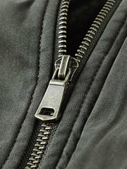 裏ボア フリース 立襟ジャケット