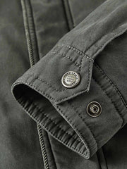 裏ボア フリース 立襟ジャケット