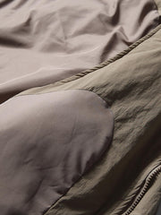 スタンドカラー ダウンベスト