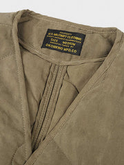 マルチポケット キルティング 中綿ハンティングベスト