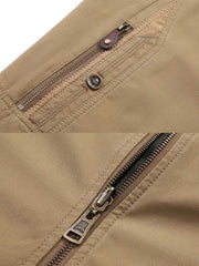 リバーシブル 立襟 ベスト