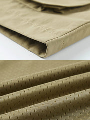 軽量 通気性 立襟 多ポケット フィッシングベスト