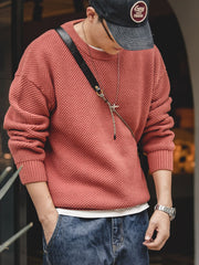 ヘビーウェイト パイル編み セーター